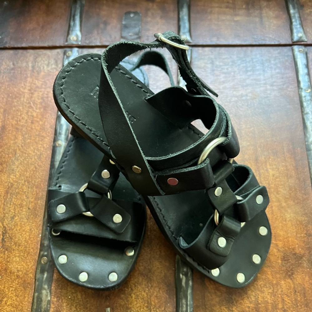 Re/Done leather sandals